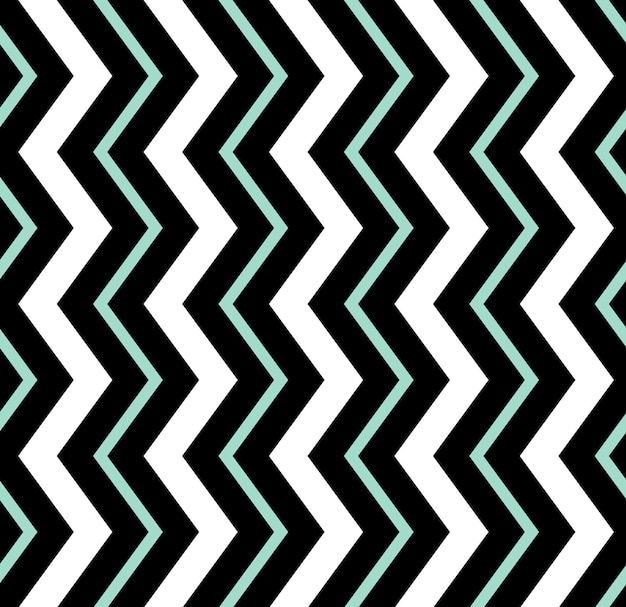 Бесшовный геометрический абстрактный узор фона и текстуры зигзаг красочный узор для текстиля