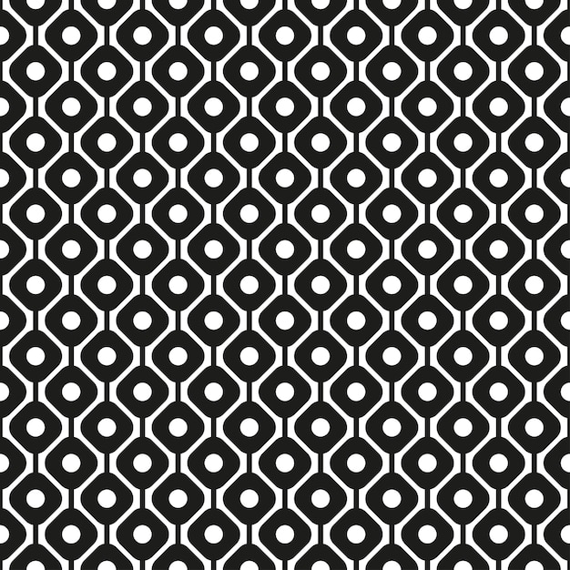 Vector seamless geometric bandhani design pattern