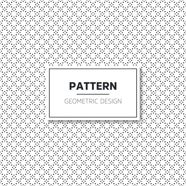 Seamless geometric black and white pattern