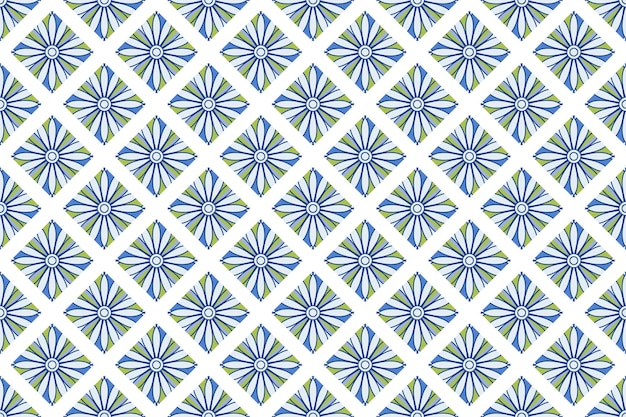 Seamless geometric colorful background pattern