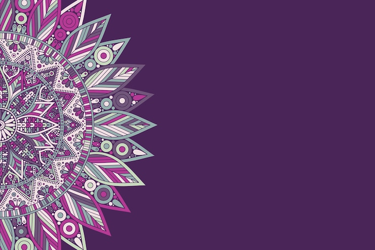 Vector seamless geometric colorful background pattern
