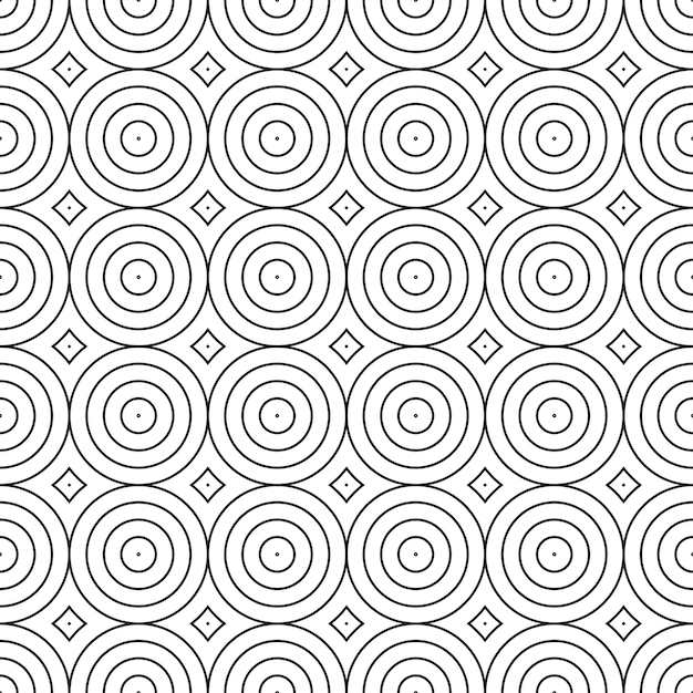 Seamless geometric decorative pattern Minimalistic stylish design