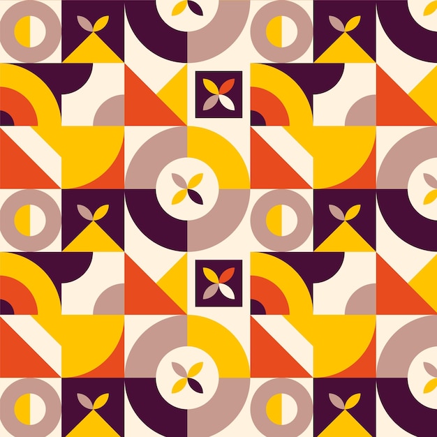 Seamless geometric design patterns