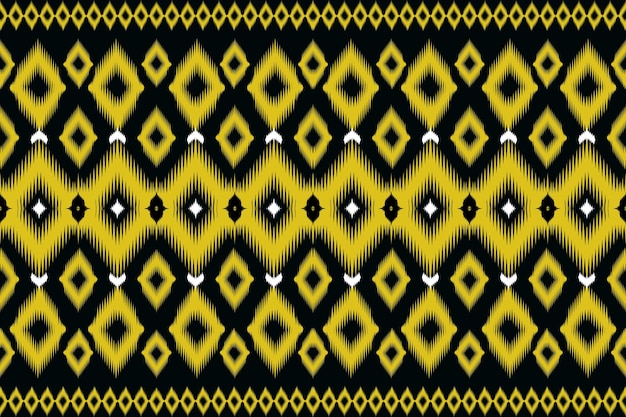 Seamless geometric ethnic asian oriental and tradition pattern design for texture and background