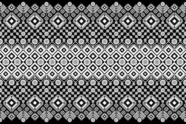 Seamless geometric ethnic Asian oriental and tradition pattern design for texture and background