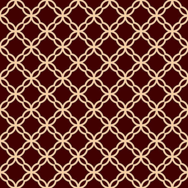 Seamless geometric line pattern Contemporary graphic design Endless linear texture for wallpaper pattern fills web page line background Monochrome golden brown geometric ornament