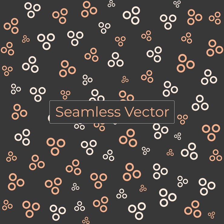 Vector 원활한 기하학적 최소한의 모양 패턴 프리미엄 벡터