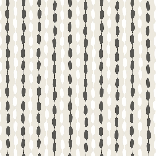 Seamless geometric pattern. Hand painted ink in beige, grey and white. Graphic design element for web sites, stationary printables, fabric, scrapbooking etc. Vector illustration.