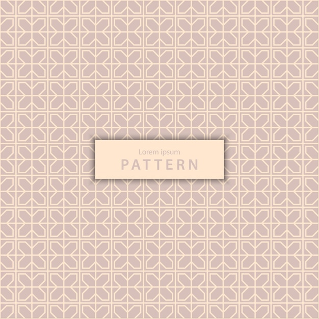 빈티지 스타일의 완벽 한 기하학적 패턴