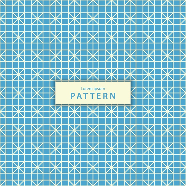 Seamless geometric pattern in vintage style