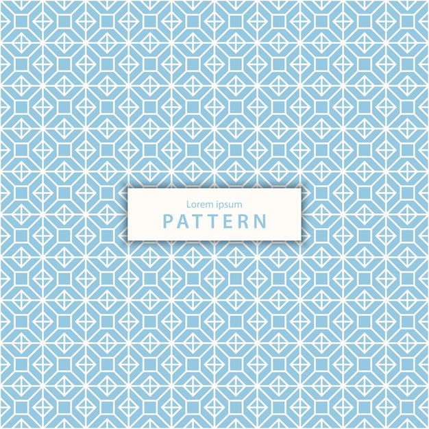 Seamless geometric pattern in vintage style