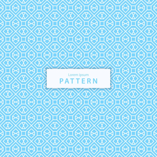 Seamless geometric pattern in vintage style