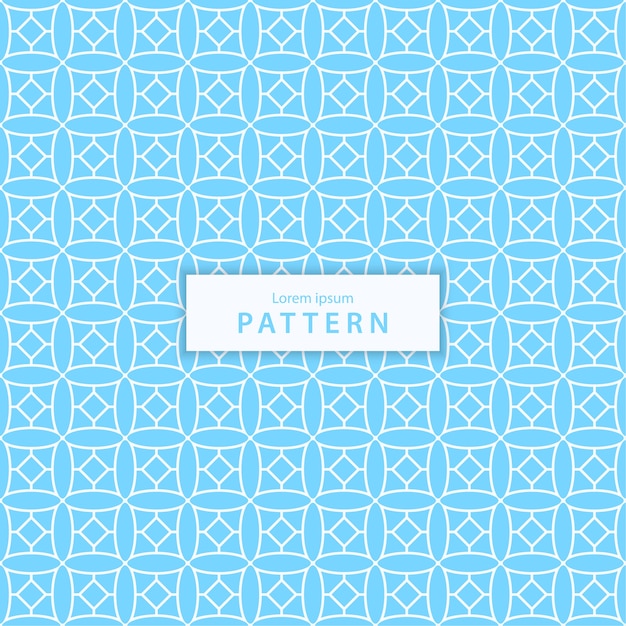 Seamless geometric pattern in vintage style