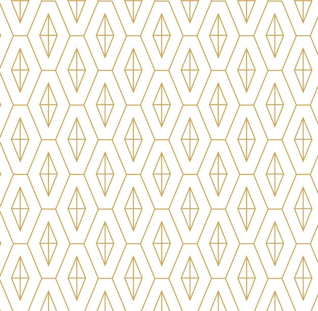 Seamless geometric pattern with lines vector background