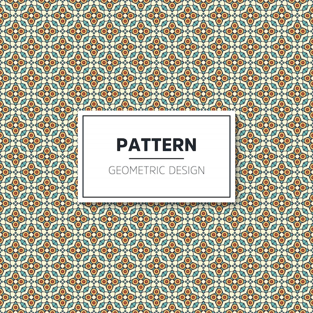 Seamless geometric  pattern