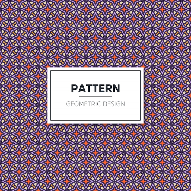 Seamless geometric  pattern