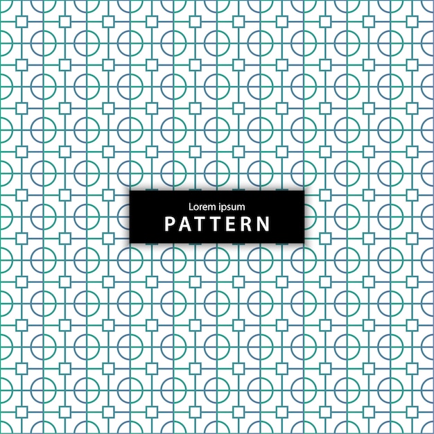 Vector seamless geometric pattern