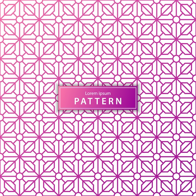 Seamless geometric pattern