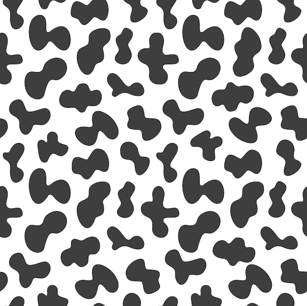 Seamless geometric patterns. Abstract shapes are arranged in random order. Vector illustration