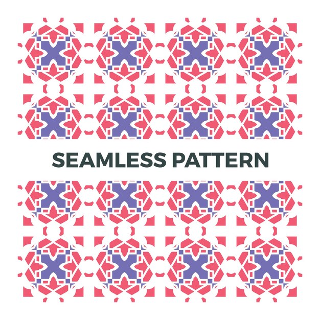 Seamless geometric patterns illustration design