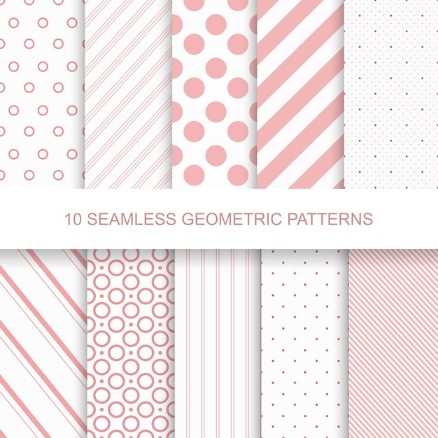 Seamless geometric patterns