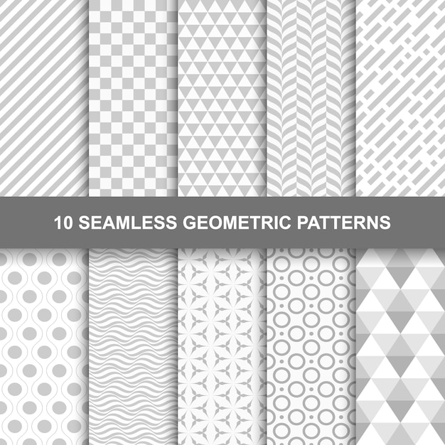 Seamless geometric patterns