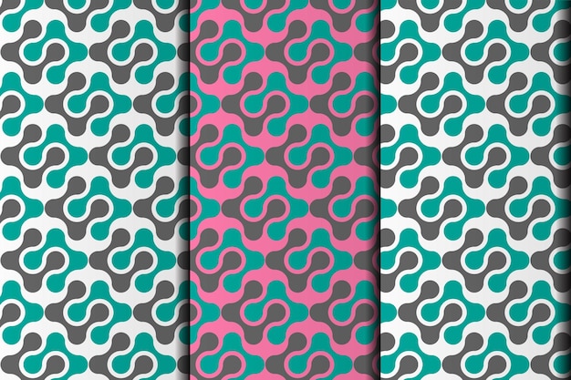 Seamless geometric vector eps pattern design