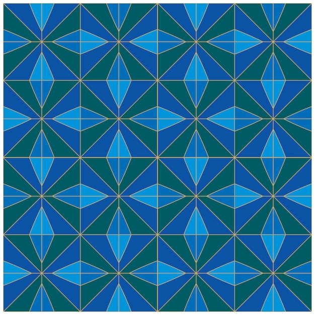 シームレスな幾何学的なベクトルの正方形の繰り返し可能なグリッドテクスチャヴィンテージ長方形パターン背景