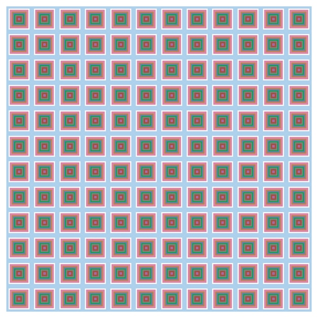 완벽 한 기하학적 벡터 사각형 반복 격자 질감 빈티지 사각형 패턴 배경