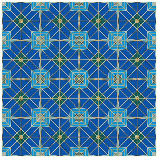 Seamless geometric vector squares repeatable grid texture vintage rectangle pattern background