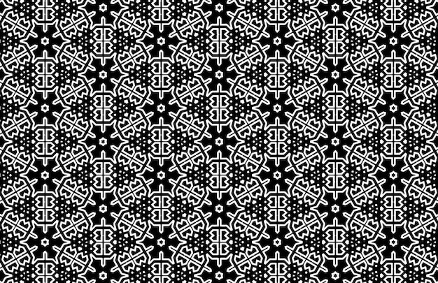 シームレスな幾何学的な白い布パターン
