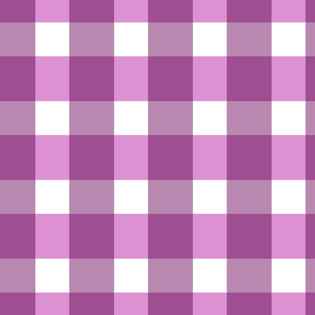 Seamless gingham plaid pattern Bufallo fabric pattern