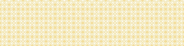 Seamless gold pattern on a white background Golden weave Illustration for backgrounds banners advertising and creative design