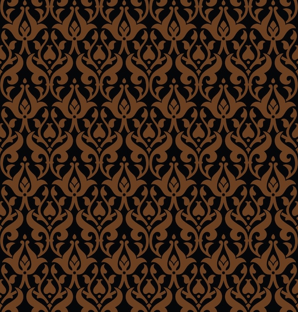 Seamless gothic vector pattern