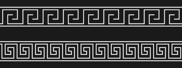 Seamless Greek key patterns