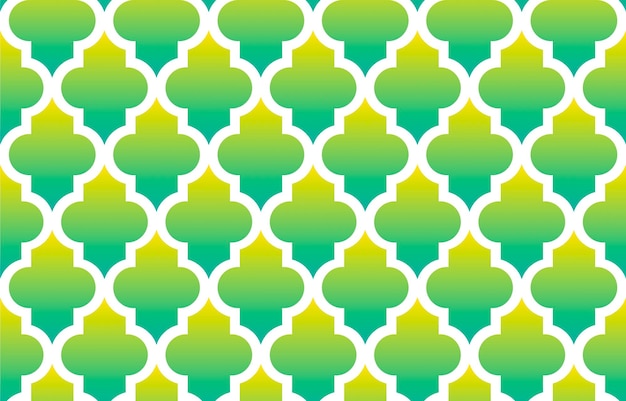 Seamless green pattern for wrapping or wallpaper