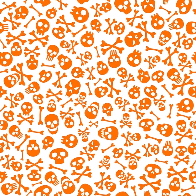 Seamless halloween pattern