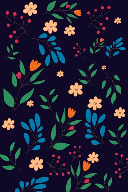 seamless hand draw pattern