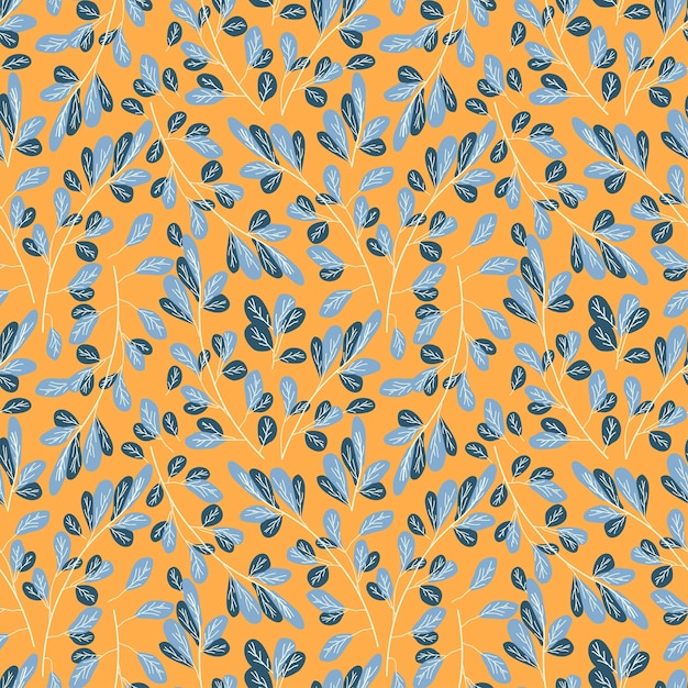 Seamless Holiday vector background with abstract leaves red green beige Seamless floral pattern background vector Illustration for print Wallpaper fashion template