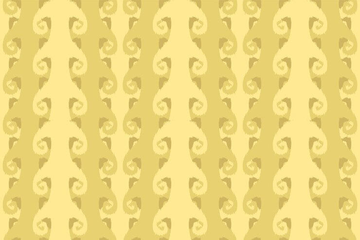 Vector seamless ikat pattern design for fabric clothing background carpet wallpaper wrapping