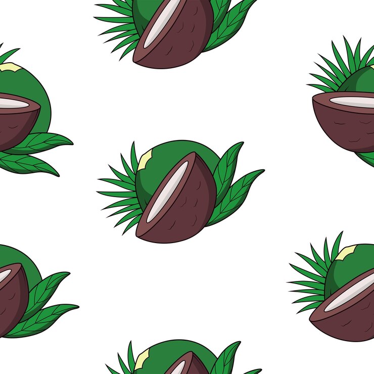 Vector seamless illustration of summer