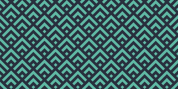 Seamless japanese mountains pattern. Repeated chevrons, angle brackets, diamonds background. Squama