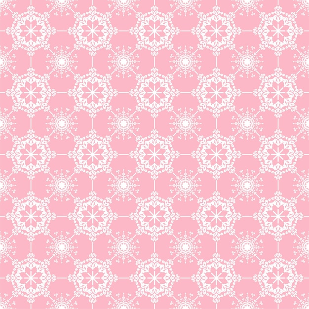 seamless lace background white and pink
