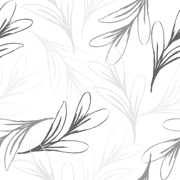 Seamless leaves wallpaper pattern on background