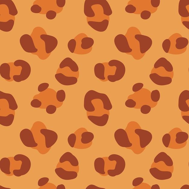 Seamless Leopard fur pattern texture