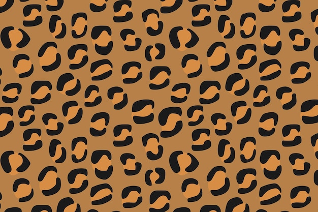 Seamless leopard pattern