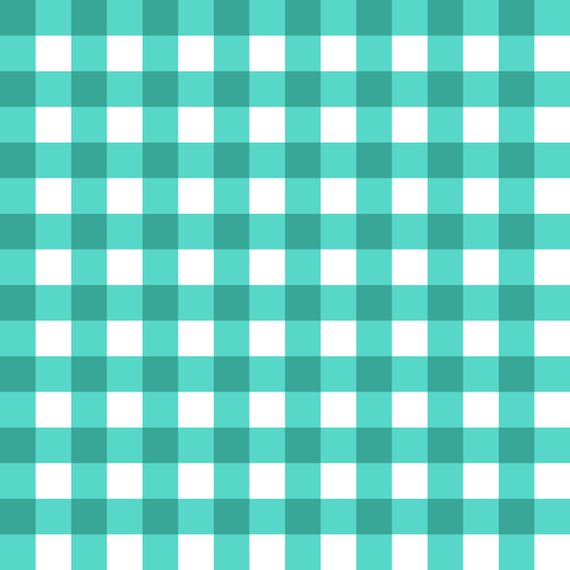 Seamless Light Blue Gingham Pattern