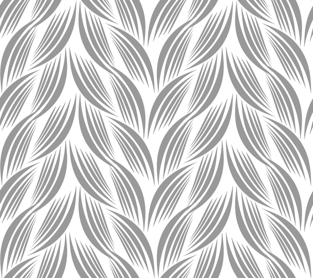 A seamless luxury leaf pattern wallpaper