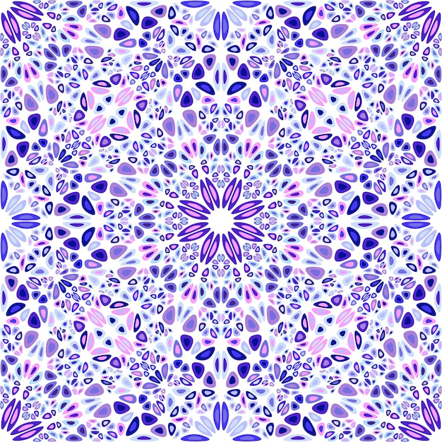 Vector seamless mandala ornament pattern background design  oriental bohemian vector art