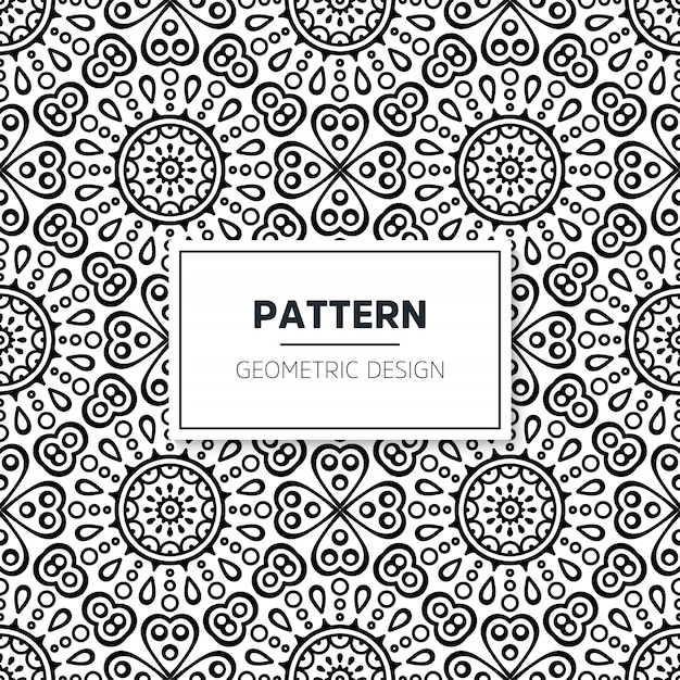 Seamless mandala pattern.